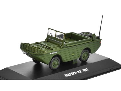 Ford GPA UK 1945 1:43 - DeAgostini časopis s modelem  Ford GPA U.K. 1945 - kovový model auta