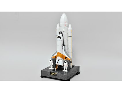 Diorama Raketoplán a figurky z filmu Moonraker 1979 James Bond 1:36 - MotorMax  Space Shuttle Set - Raketoplán James Bond Agent 007 Moonraker 1979 - diorama