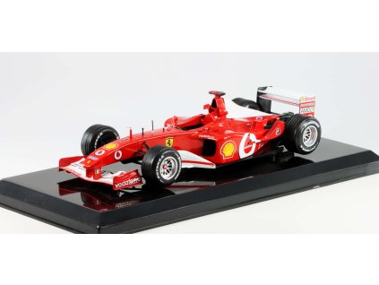 Ferrari F2002 M. Schumacher #1 2002 1:24 - Altaya časopis s modelem  Ferrari F2002 - kovový model