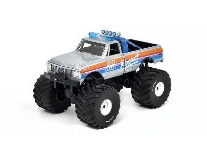 Chevrolet K-10 Monster Truck Bigfoot Rocket 1972 1:43 -GreenLight BAZAROVÉ ZBOŽÍ  Chevrolet K10 Truck Bigfoot Rocket 1972 Pick-Up - kovový model