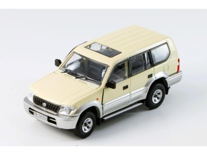 Toyota Land Cruiser LC95 Ivory Bond RHD 1:64 - BM Creations  Toyota Land Cruiser - kovové modely