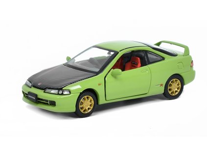 Honda Integra Type-R DC2 zelená 1:64 - Era Car  Honda Integra Type R DC 2 - kovový model auta 1/64