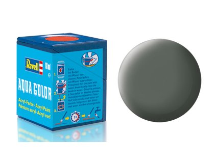 Barva Revell akrylová matná olivově šedá (olive grey mat) - 18 ml  Barva Revell akrylová matná olivově šedá (olive grey mat)