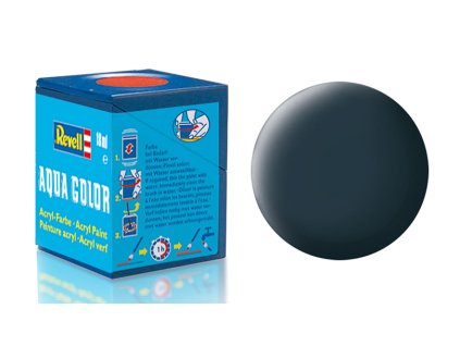 Barva Revell akrylová matná žulově šedá (granite grey mat) - 18 ml  Barva Revell akrylová matná žulově šedá (granite grey mat)