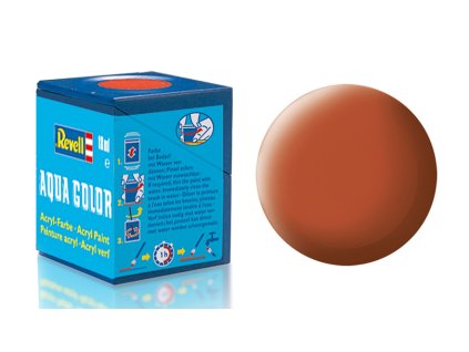 Barva Revell akrylová matná hnědá (brown mat) - 18 ml  Barva Revell akrylová matná hnědá (brown mat)