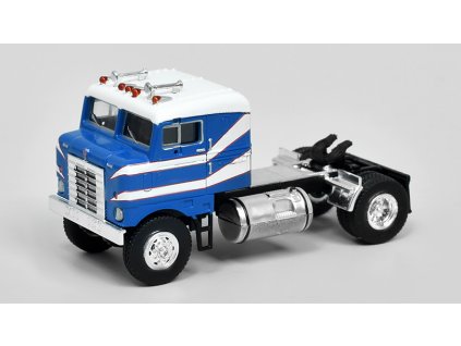 Kenworth Bullnose modrý / bilý 1:87 - Brekina  Kenworth Bullnose - sběratelský model 1/87