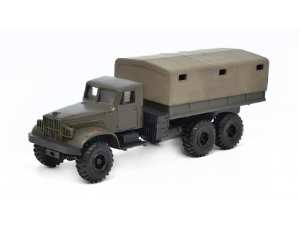 KrAZ-255 khaki 1:87 - Ručně vyrobený model  KrAZ 255 - sběratelský model auta