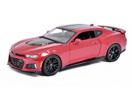 Chevrolet Camaro ZL1 2017 červená 1:24 - Maisto  Chevrolet Camaro ZL-1 - kovový model auta