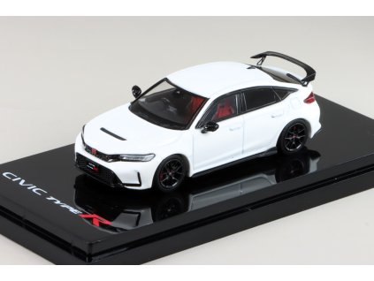 Honda Civic Type R FL5 bílá 1:64 - Hobby Japan  Honda Civic - kovový model
