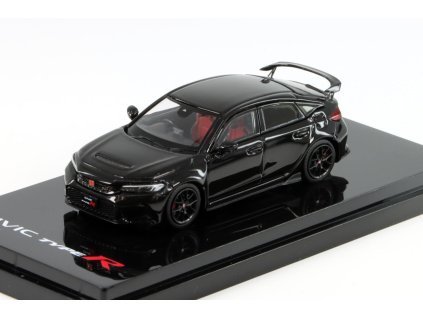 Honda Civic Type R FL5 černá 1:64 - Hobby Japan  Honda Civic - kovový model