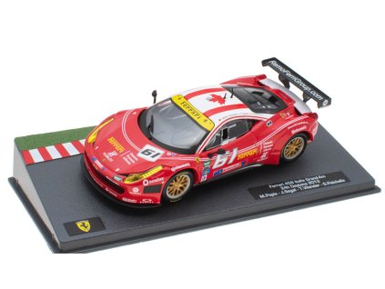 Ferrari 458 Italia Grand-Am 24h Daytona 2013 - 1:43 - SpecialC časopis s modelem  Ferrari 458 Italia Grand-Am 24h Daytona 2013 Papis / Segal / Vilander / Fisichella - kovový model auta