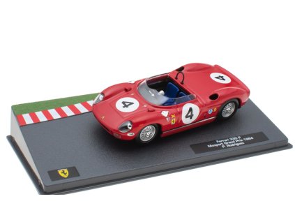 Ferrari 330 P #4 Mosport Grand Prix 1964 1:43 - SpecialC časopis s modelem  Ferrari 330P No.4 Mosport Grand Prix 1964 Rodriguez - kovový model auta