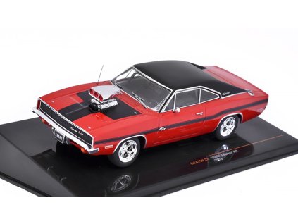 Dodge Charger R/T 1970 1:43 - IXO Models  Dodge Charger - kovový model