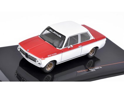 BMW Alpina 2002 Tii 1972 1:43 - IXO Models  BMW 2002 Tii 1972 - kovový model auta