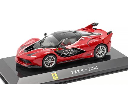 Ferrari FXX K #88 2014 1:43 - Altaya časopis s modelem  Ferrari FXX-K No.88 2014 - kovový model auta