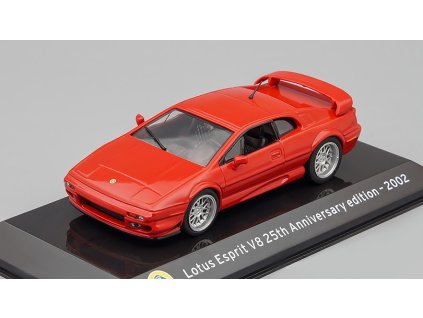 Lotus Esprit V8 25th Anniversary Edition 2002 1:43 - Altaya časopis s modelem  Lotus Esprit V8 2002 - kovový model auta