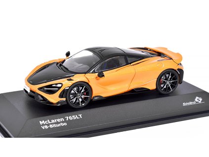 McLaren 765LT V8 2020 1:43 - Solido  McLaren 765 LT V8-Biturbo 2020 - kovový model auta