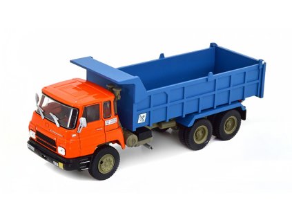 Barreiros 64 / 26V sklápěč 1:43 - časopis s modelem  Barreiros 64/26V Truck Cassone - kovový model nákladní auta