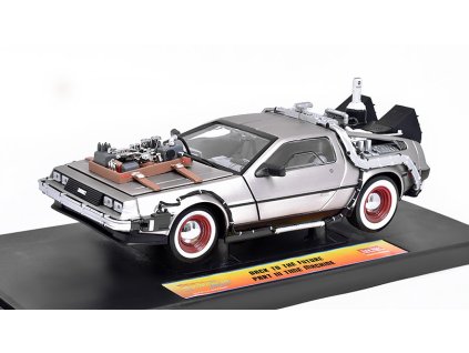 DeLorean - Back To The Future 3 - 1:18 Sun Star  De Lorean Návrat Do Budoucnosti III - kovový model auta