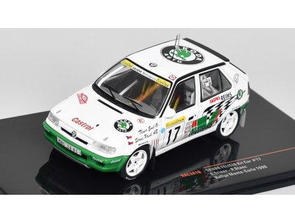 Škoda Felicia Kit Car #17 Rally Monte Carlo  1:43 - IXO Models BAZAROVÉ ZBOŽÍ  Škoda Felicia Kit Car No.17 Rally Monte Carlo 1996 - kovový model