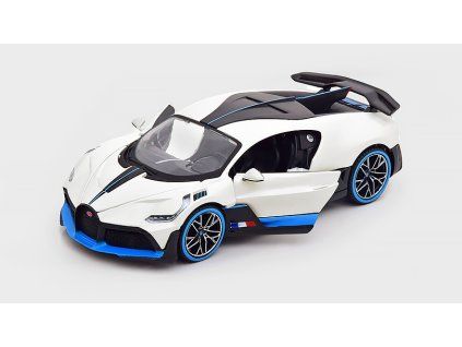 Bugatti Divo 2018 bílá 1:24 - Maisto  Bugatti Divo - kovový model