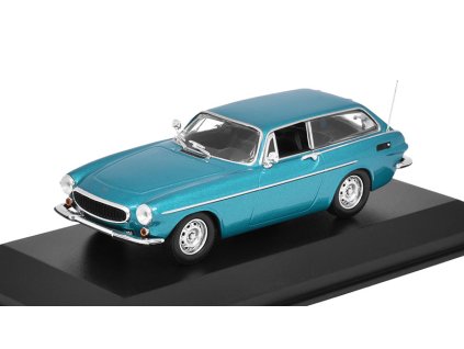 Volvo P1800 ES 1971 modrá 1:43 - MAXICHAMPS  Volvo P 1800 ES 1971 Minichamps - kovový model auta