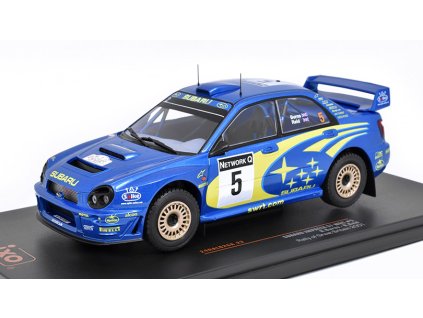 Subaru Impreza S7 #5 Rallye WM R. Burns / R. Reid 1:24 - IXO Models  Subaru Impreza S7 No.5 GB Rally - kovový model auta