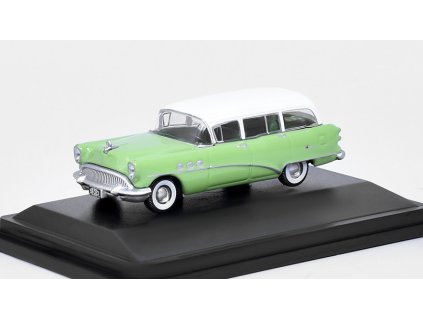 Buick Century Estate 1954 sv.zelená 1:87 - Oxford  Buick Century Kombi - kovový model auta