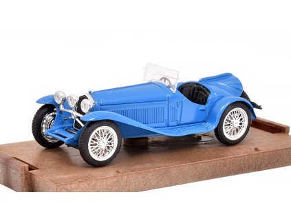 Alfa Romeo 2300 1931 modrá - 1:43 Brumm - Model ze sbírky  Alfa-Romeo 2300 HP 142 - kovový model auta