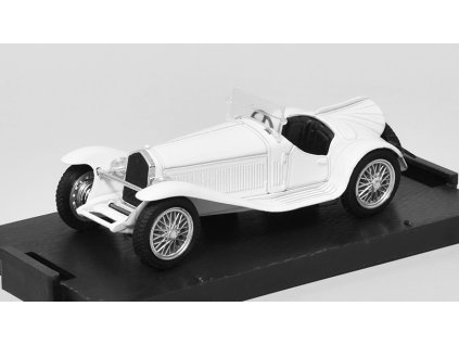 Alfa Romeo 2300 1931 bílá - 1:43 Brumm - Model ze sbírky  Alfa-Romeo 2300 HP 142 - kovový model auta