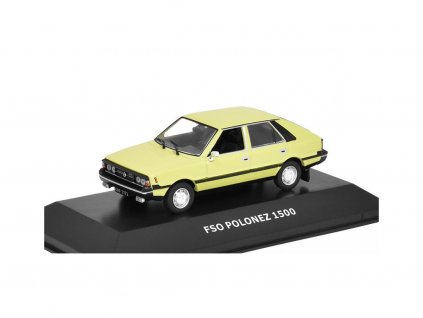 FSO Polonez 1500 1:43 - DeAgostini Legendy FSO časopis s modelem #41  FSO Polonez 1500 - kovový model auta