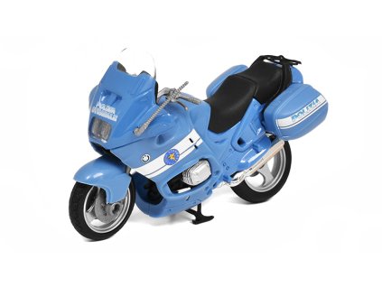 BMW R1200RT Polizia 2001 motorka 1:18 - Mondo Motors  BMW R 1200 RT Policie - model auta