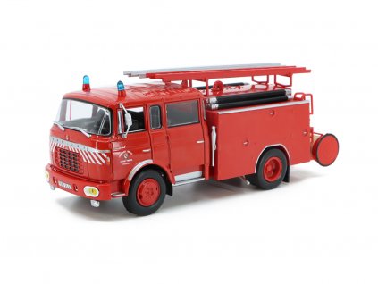 Berliet GAK 20 H2 1969 Hasiči 143 Hachette časopis s modelem (1)