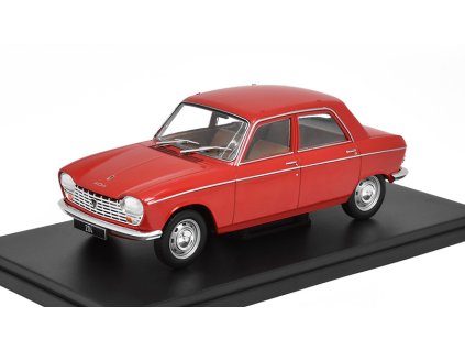 Peugeot 204 1:24 - WhiteBox  Peugeot 204 1/24 - kovový model auta