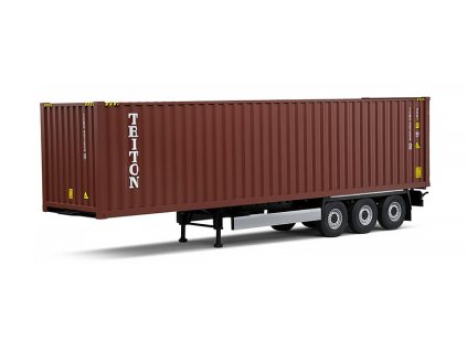 Přívěs pro tahače 1:24 - Solido  Návěs "Tbiton" Trailer for Truck 1/24 - kovový model