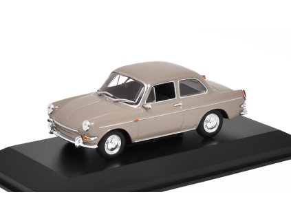 Volkswagen 1600 1966 béžový 1:43 - MAXICHAMPS  VW 1600 1966 - kovový model auta
