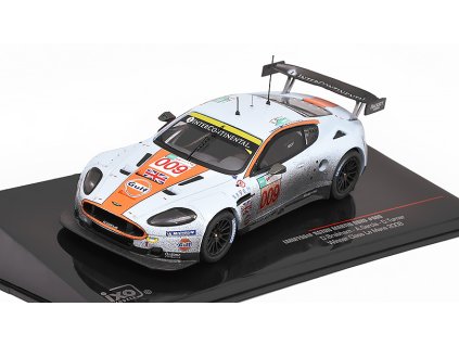 Aston Martin DBR9 #009 Winner Class Le Mans 2008 - 1:43 IXO Models  Aston Martin DBR 9 N009 Le Mans D.Brabham / A.Garcia / D.Turner - kovový model