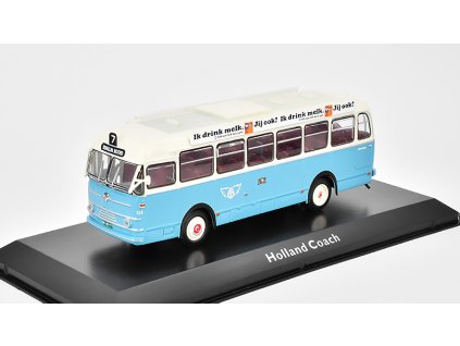 Holland Coach 1:72 - Atlas časopis s modelem  Holland Coach - kovový model  autobusu