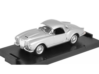 Lancia Aurelia B24 Spider Hard Top 1955 šedá 1:43 - Brumm  Lancia Aurelia B24 Hard Top 1955 - kovový model auta