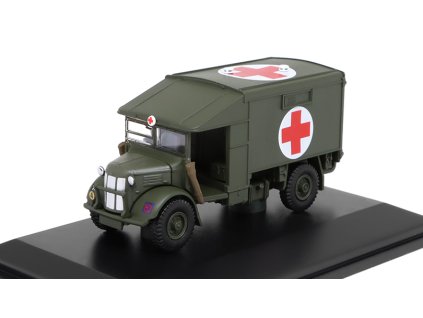 Austin K2 Ambulance 1:76 - Oxford  Austin K-2 Ambulance - kovový model auta