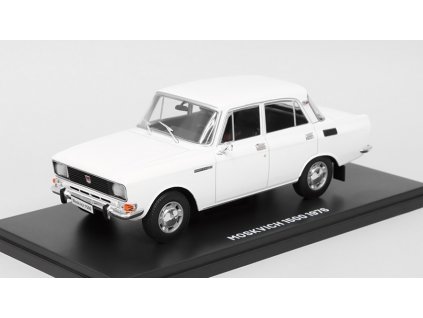Moskvič 1500 ( 2140 ) 1976 1:24 - Hachette časopis Samochody PRL s modelem #89  Moskvič 1500 / AZLK 2140 - kovový model auta
