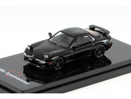Mazda RX-7 FD3S Type RS-R černá 1:64 - Hobby Japan  Mazda RX-7 - kovový model