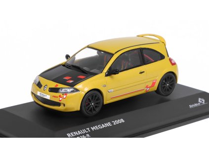 Renault Megane R26-R 2008 žlutá/černá 1:43 - Solido  Renault Megane - kovový model