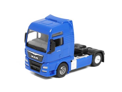 MAN TGX XXL 2019 tahač modrý 1:64 - Welly  MAN TGX 18.440 XXL 2019  - model auta