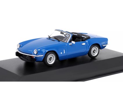 Triumph Spitfire Mk. IV 1972 modrý 1:43 - Minichamps / Maxichamps  Triumph Spitfire Mk. 4 - kovový model auta