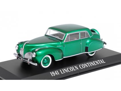 Lincoln Continental 1941 zelený 1:43 - GreenLight  Lincoln Continental - kovový model