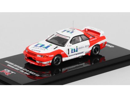 Nissan Skyline GT-R (R32) #1 Unisia Jecs JTC 1993 1:64 - INNO Models  Nissan Skyline GTR R32 No.1 Unisia Jecs JTC 1993 M.Hasemi / H. Fukuyama - kovový model auta