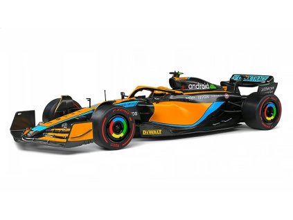McLaren F1 MCL36 Australia GP 2022 1:18 - Solido  McLaren F-1 MCL36 Mercedes Team Australia GP 2022 - kovový model auta