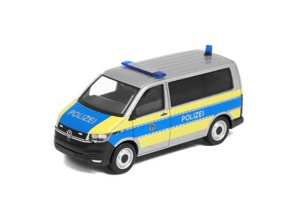 Volkswagen T6.1 Polizei 1:87 - Herpa  VW T6 1 Policie - sběratelský model 1/87