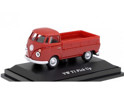 Volkswagen T1 Pick-Up červený 1:72 - Cararama  VW T1 Pickup 1/72 - kovové modely